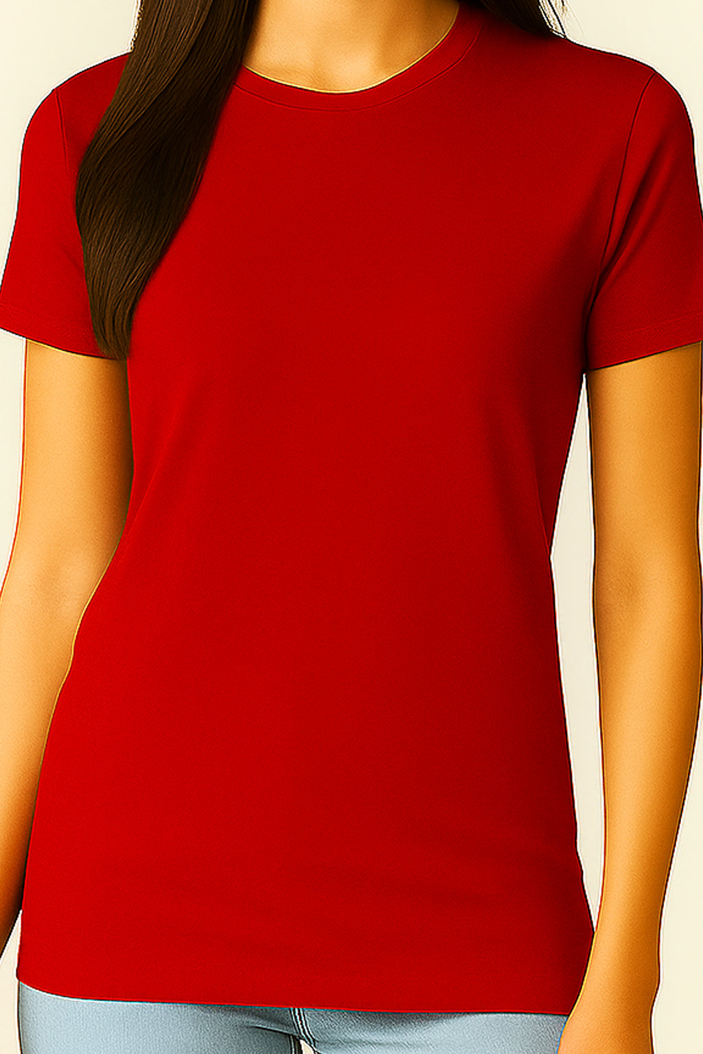 Red Basic Tee