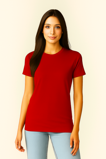 Red Basic Tee