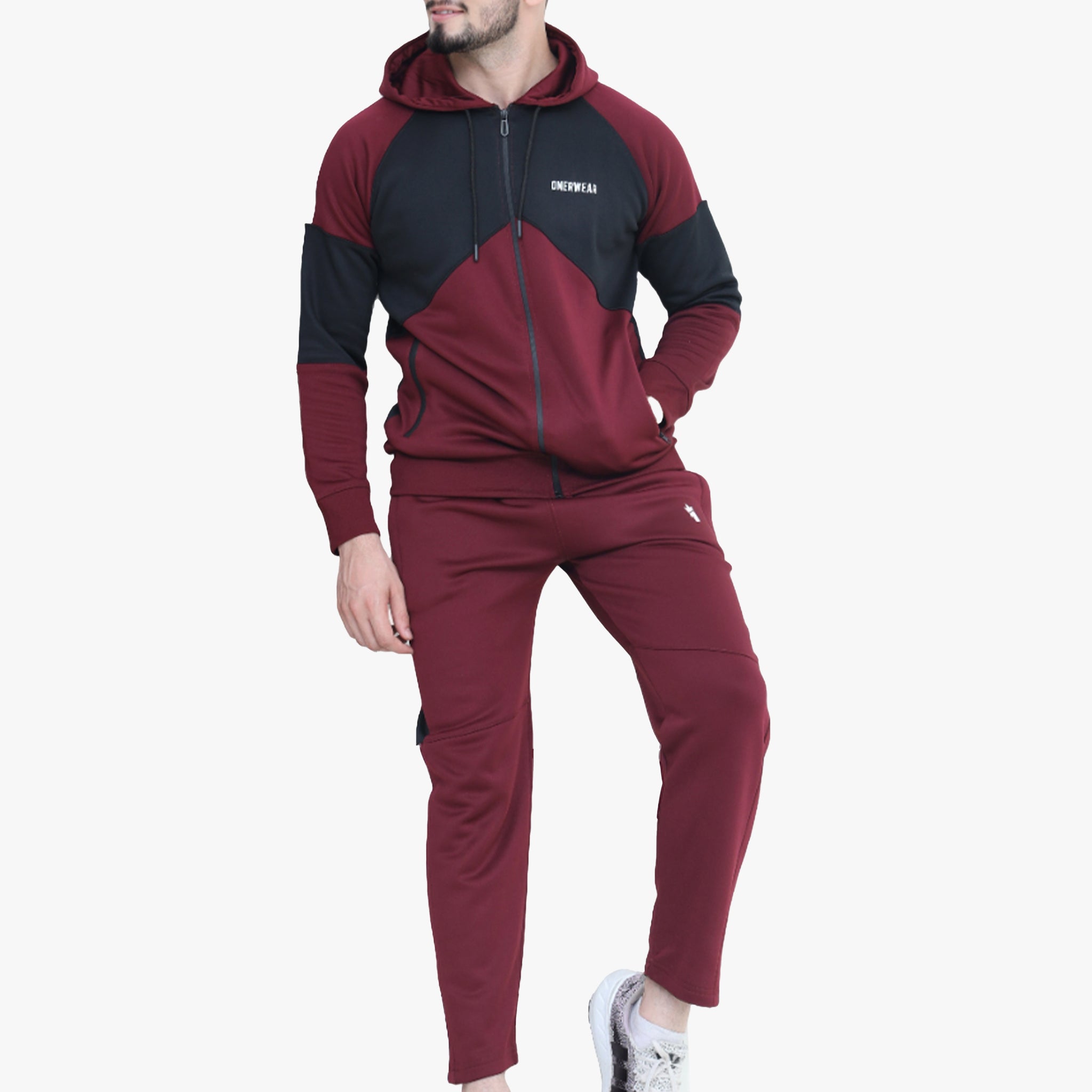 Maroon Velocity - Winter Tracksuit