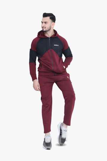 Maroon Velocity - Winter Tracksuit