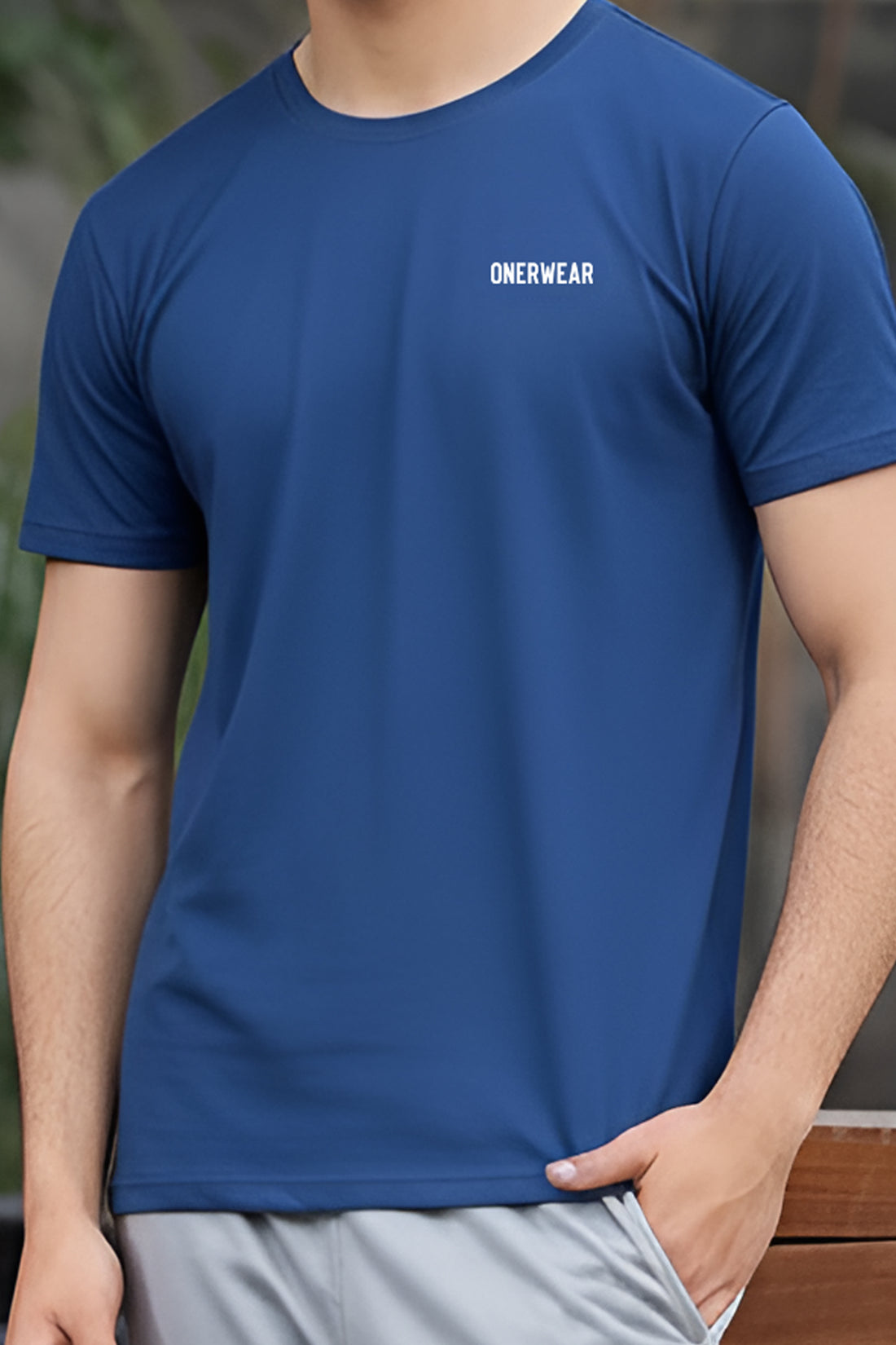 Mens - Dri Fit Tracksuit - Blue Steel