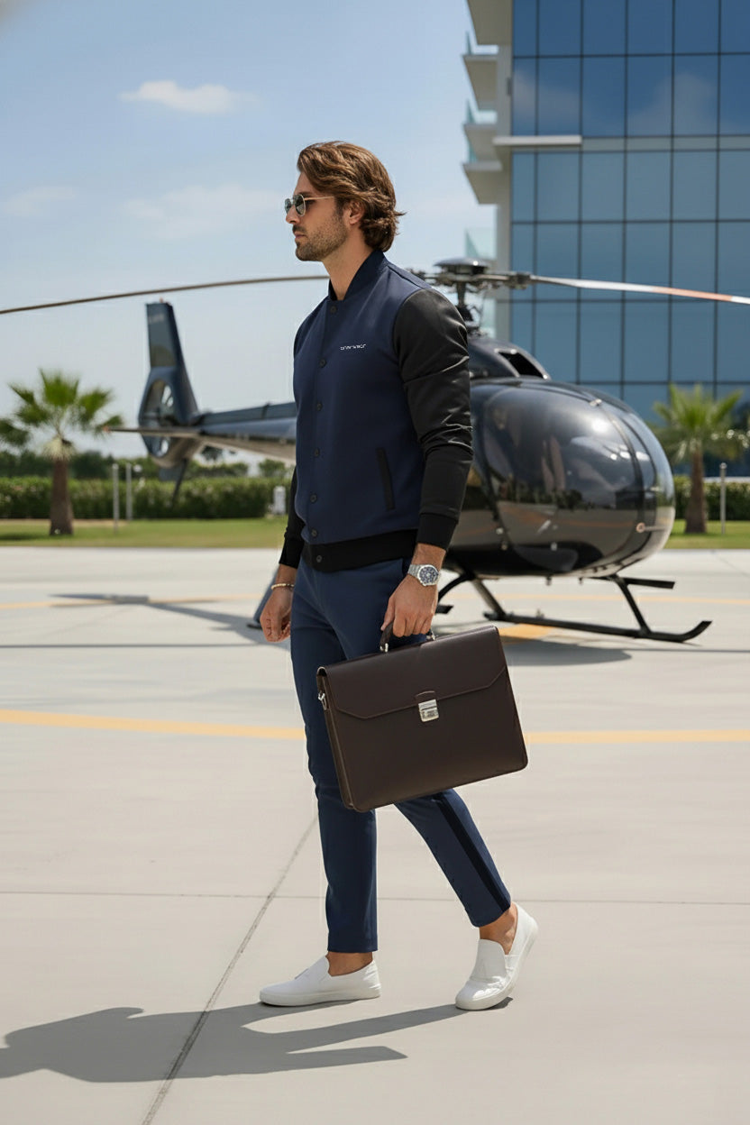 Mens - Winter Tracksuit - Midnight Blue