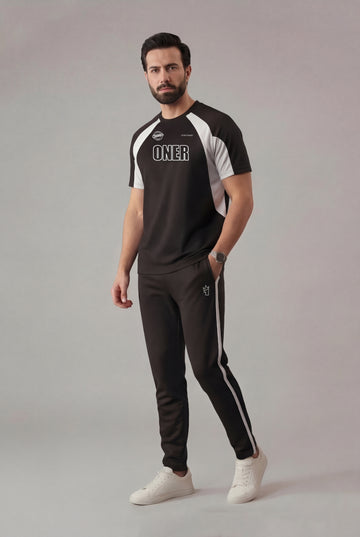 Mens - Polyester Tracksuit - The Oner Signature - Black