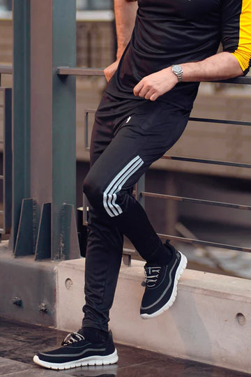 Mens - Polyester Trouser - Sleek Star