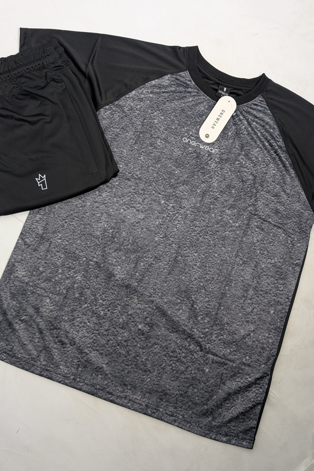 Womens - Polyester Tracksuit - Stone Wash