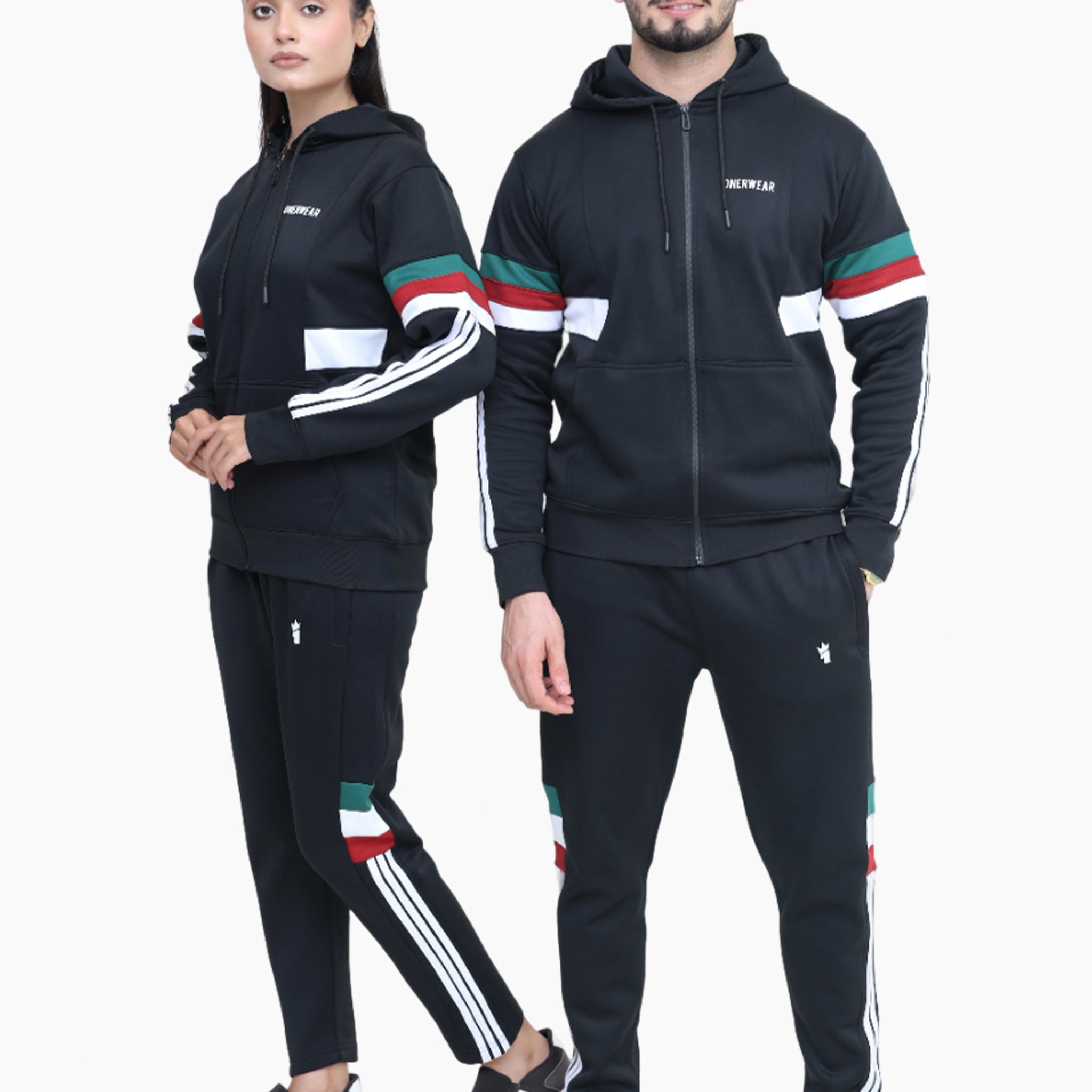 Tri Flare Black - Winter Tracksuit - Onerwear