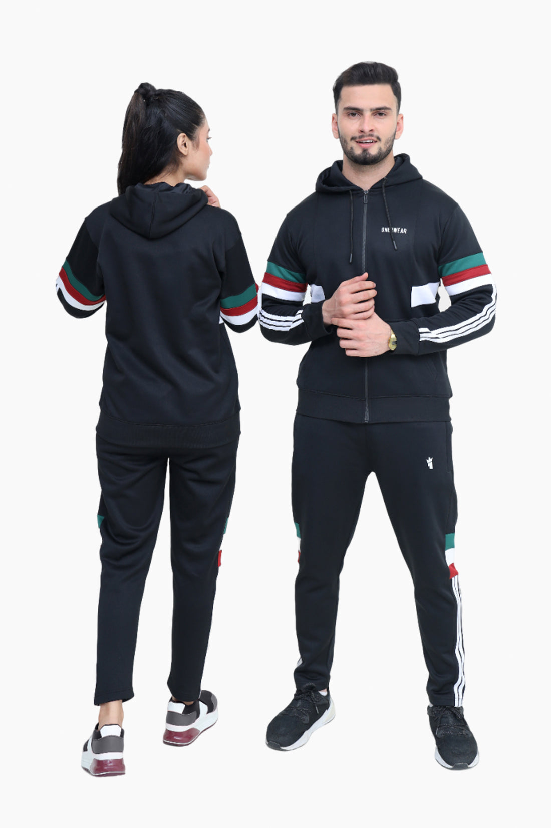 Tri Flare Black - Winter Tracksuit - Onerwear