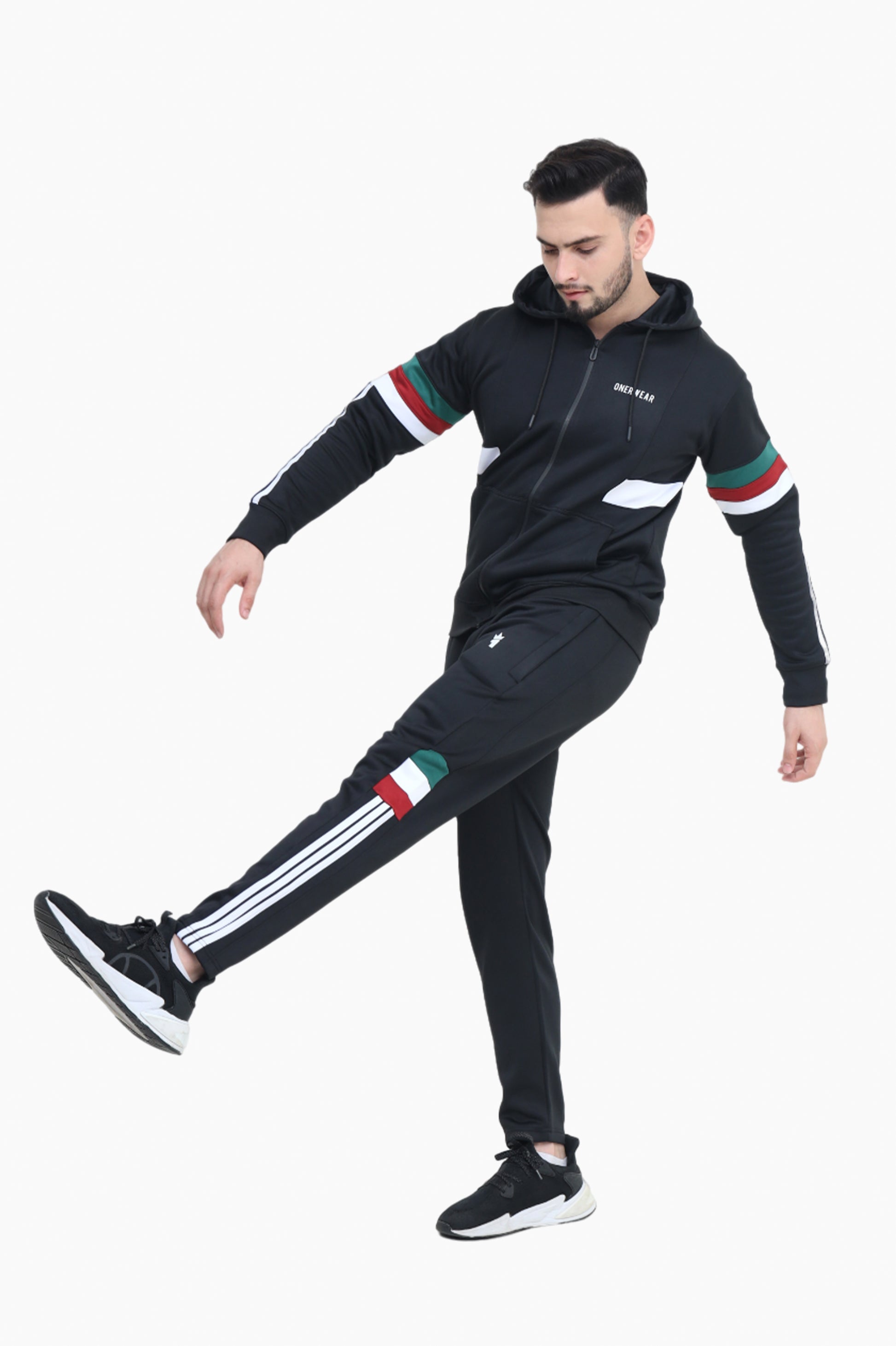 Tri Flare Black - Winter Tracksuit - Onerwear