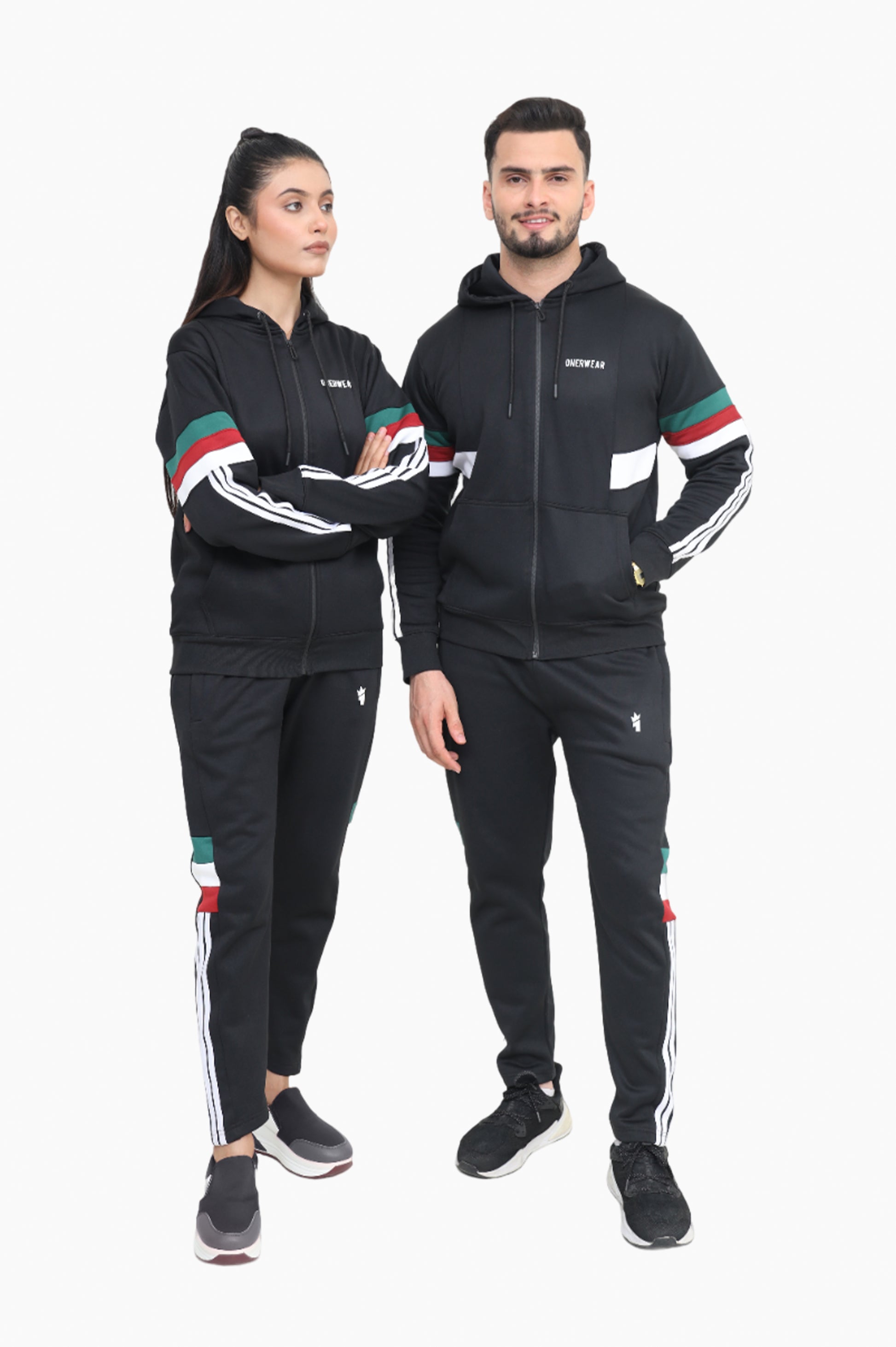 Tri Flare Black - Winter Tracksuit - Onerwear