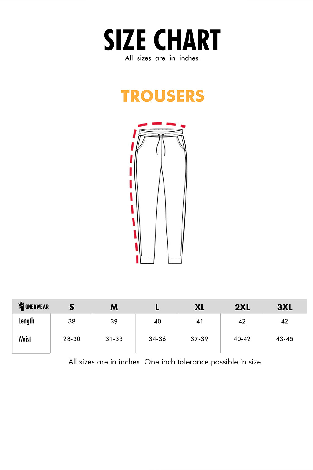 Mens - Imported Lycra Trouser - Black