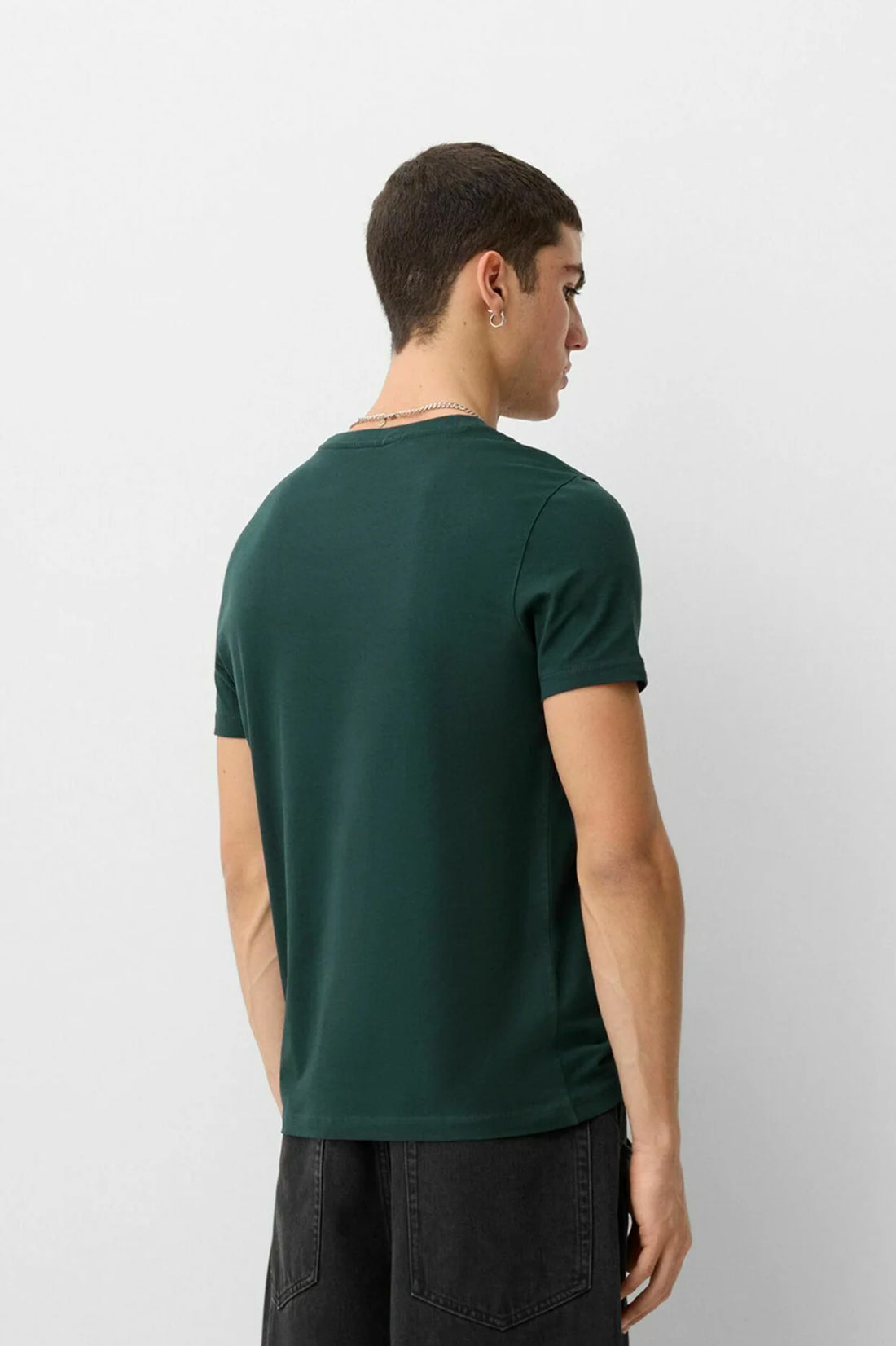 Forest Green Cotton Tee