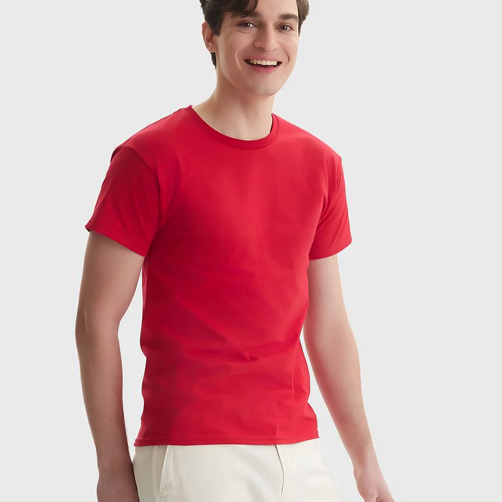 Red Cotton Tee