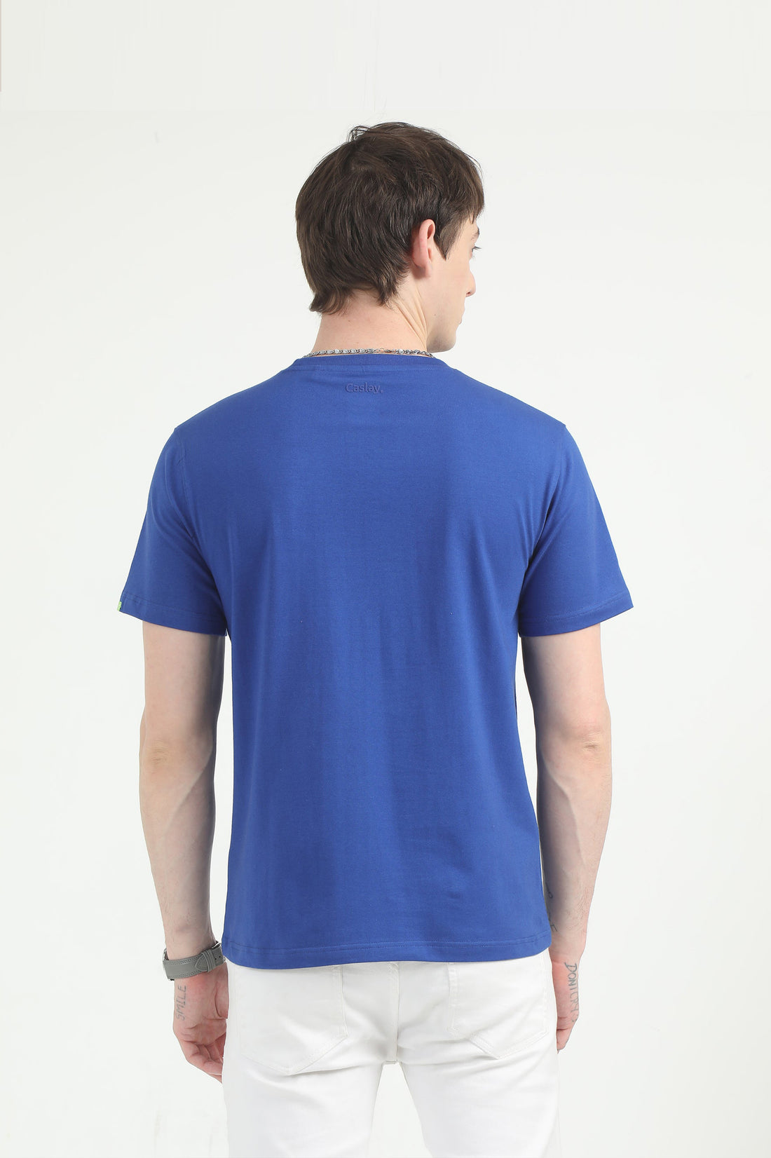 Royal Blue Cotton Tee