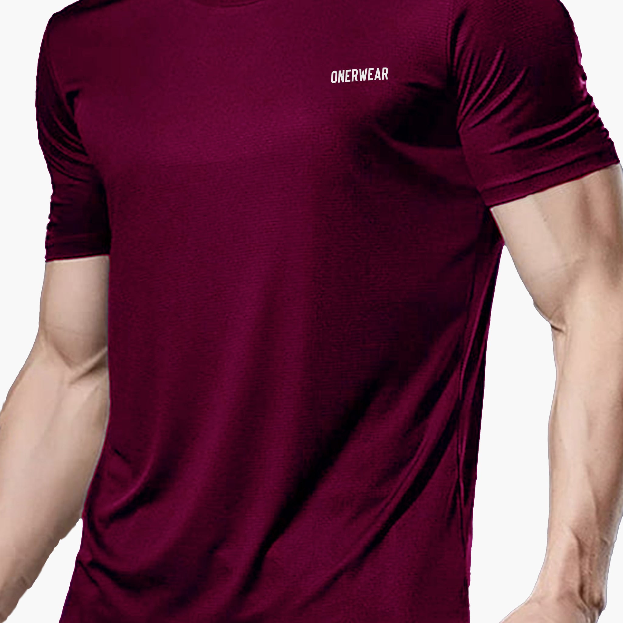 ONERWEAR T-Shirt Maroon - Onerwear