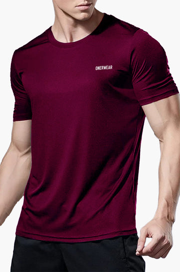 ONERWEAR T-Shirt Maroon - Onerwear