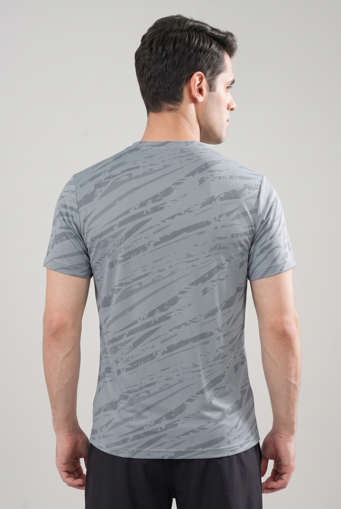 Mens - Imported Shirt - Camo Waves Light Blue