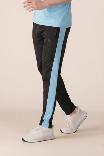 Mens - Polyester Trouser  -  Sky Runner