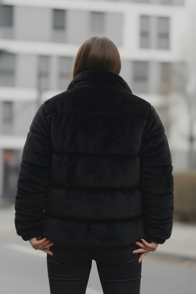 Women's - Sherpa Puffer - Black
