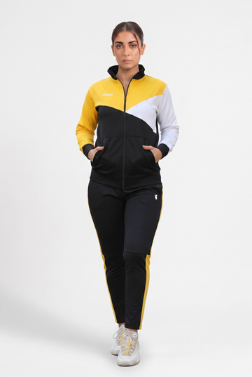 Womens - Winter Tracksuit - Banana Black