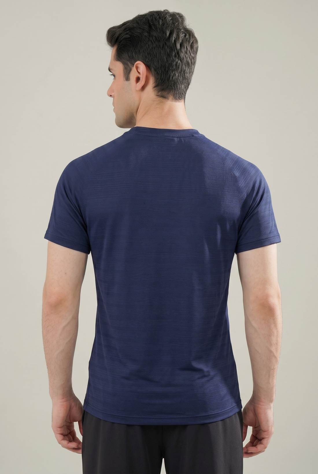 Mens - Imported Shirt - Stretchable Bee Mesh - Navy