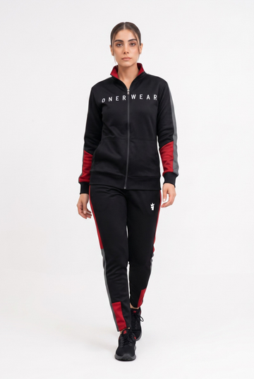 Womens - Winter Tracksuit - Black Boost