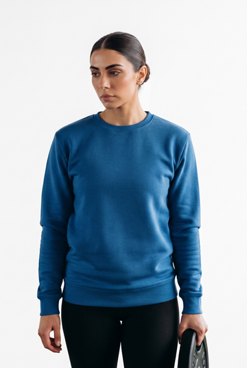 Womens - Baggy Drop Sweatshirt - Royal Blue