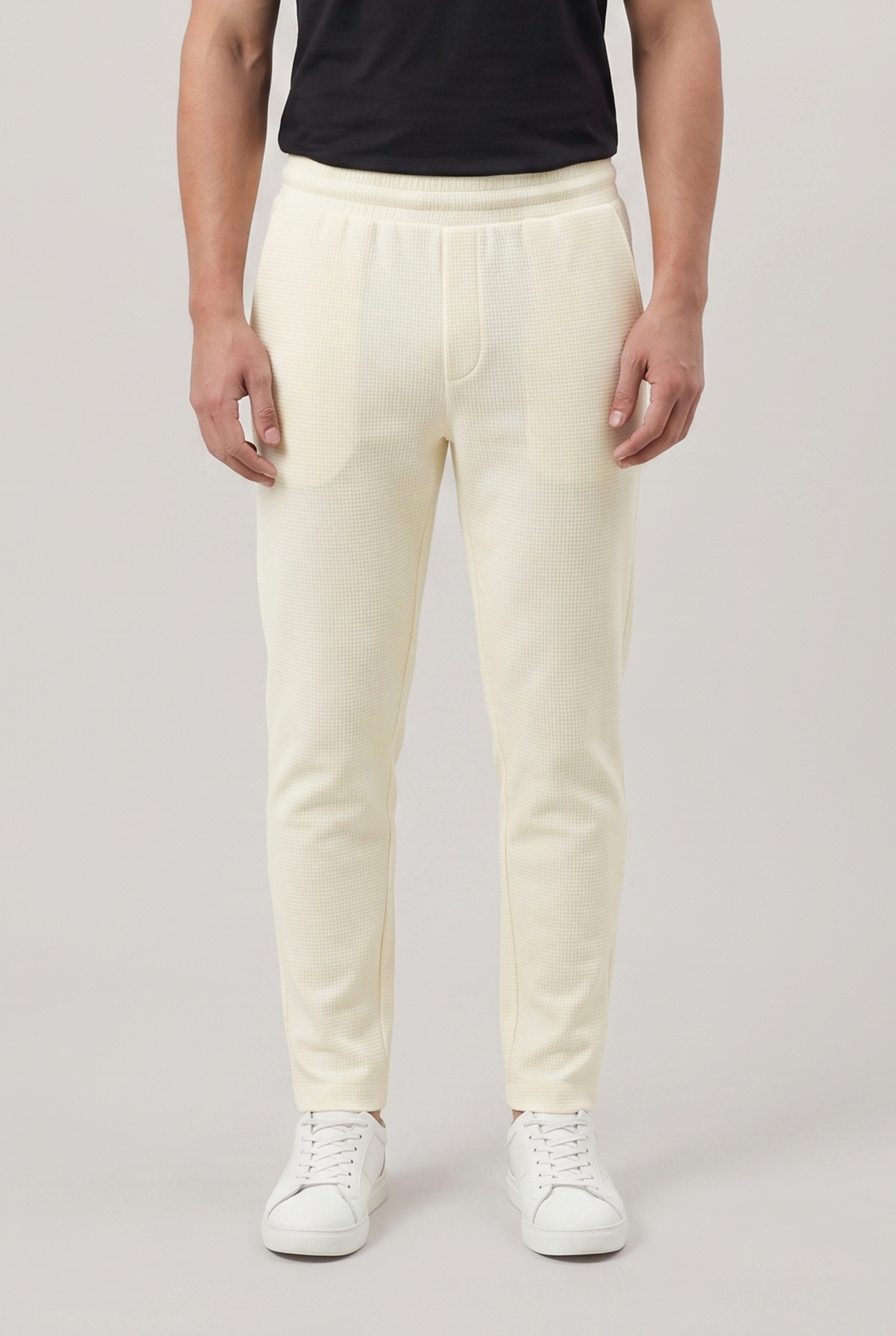 Mens - Imported Tracksuit - Black Bee White