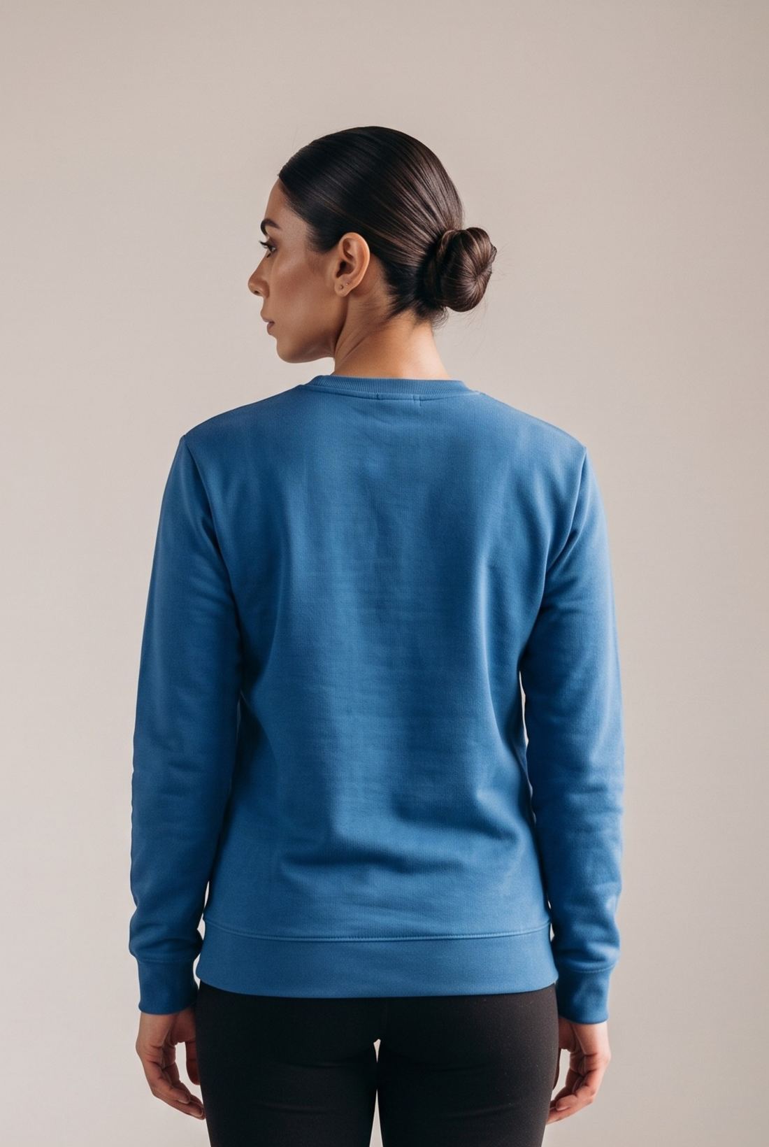Womens - Baggy Drop Sweatshirt - Royal Blue