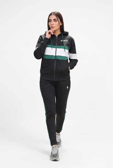 Womens - Winter Tracksuit - Green Onyx