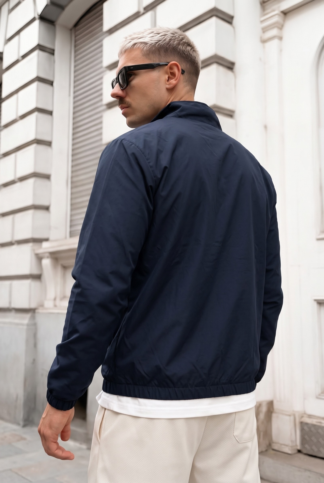 Mens - Wind Breaker Jacket - Navy