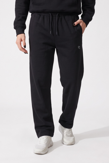 Womens - Polyster Fleece Trouser - Black